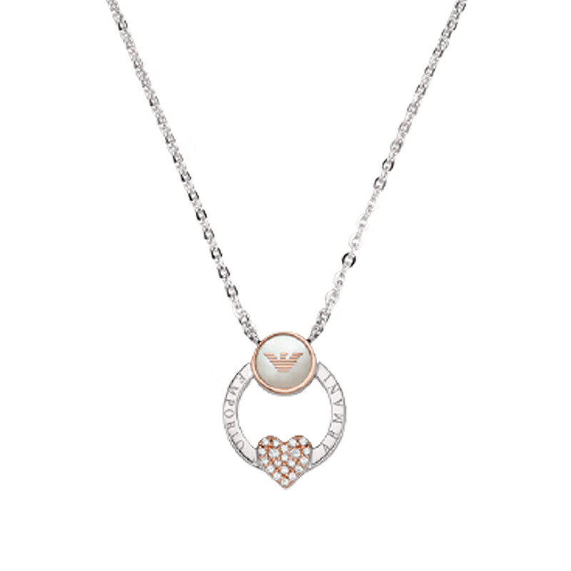 阿玛尼 经典925银项链