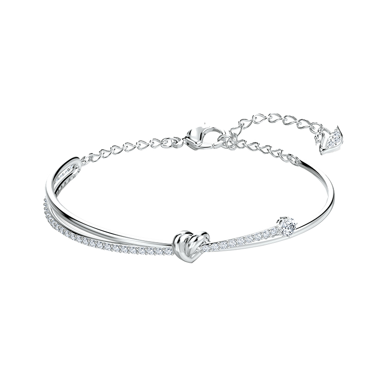 施华洛世奇 心形结扣 手链