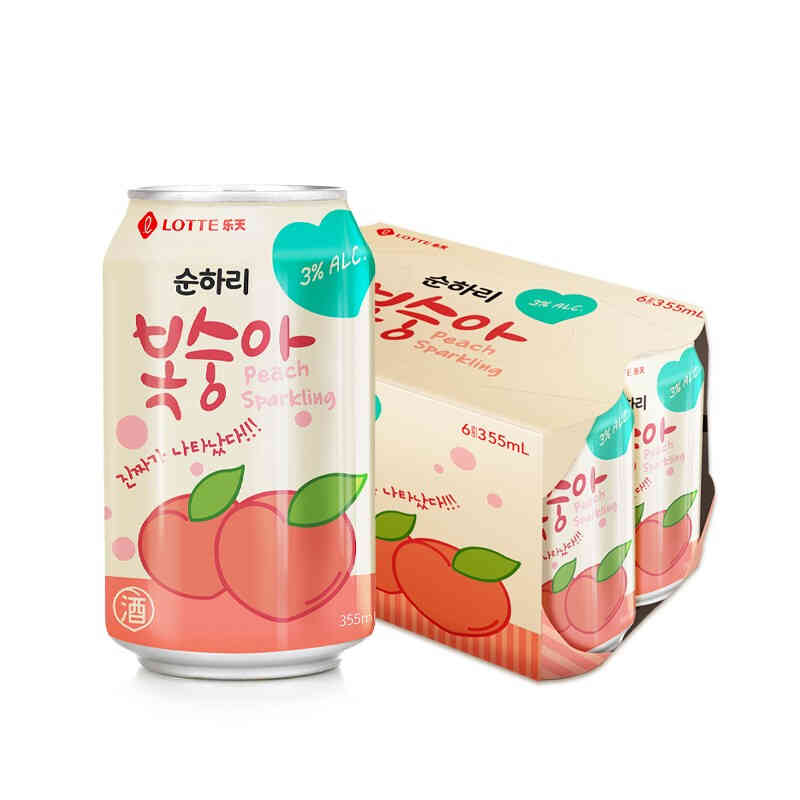 乐天 白桃口味预调酒