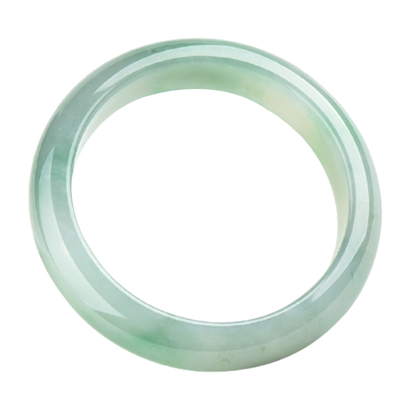 玉萌色 莹润饱满翡翠手镯