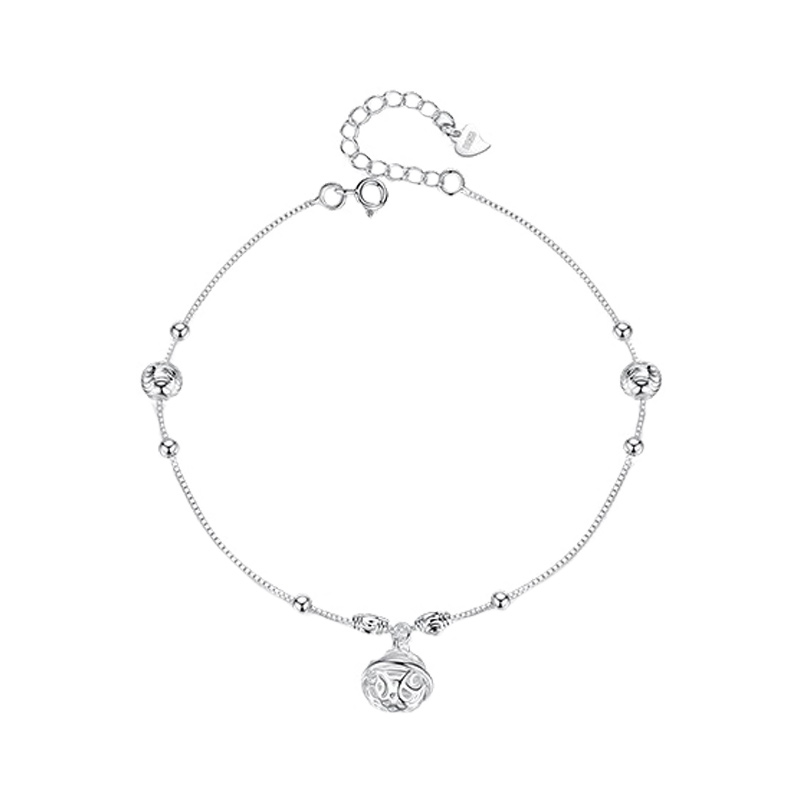 银千惠铃铛古风复古手链