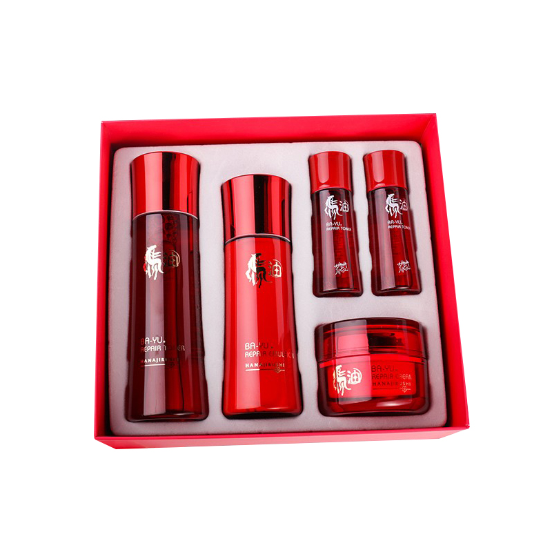 花印 马油水嫩滋养修护套装