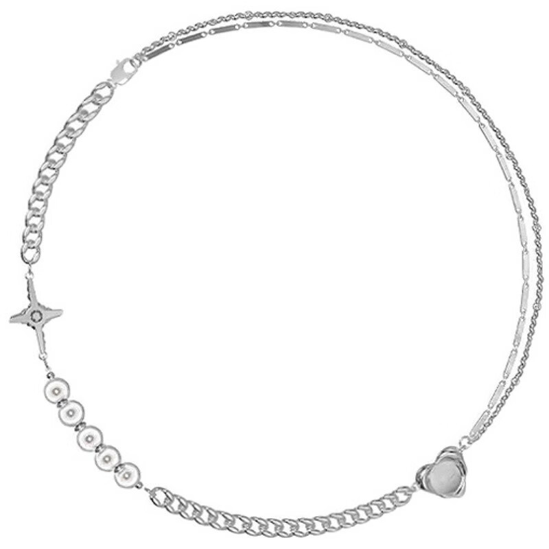 法蔻 拼接夜光珠项链