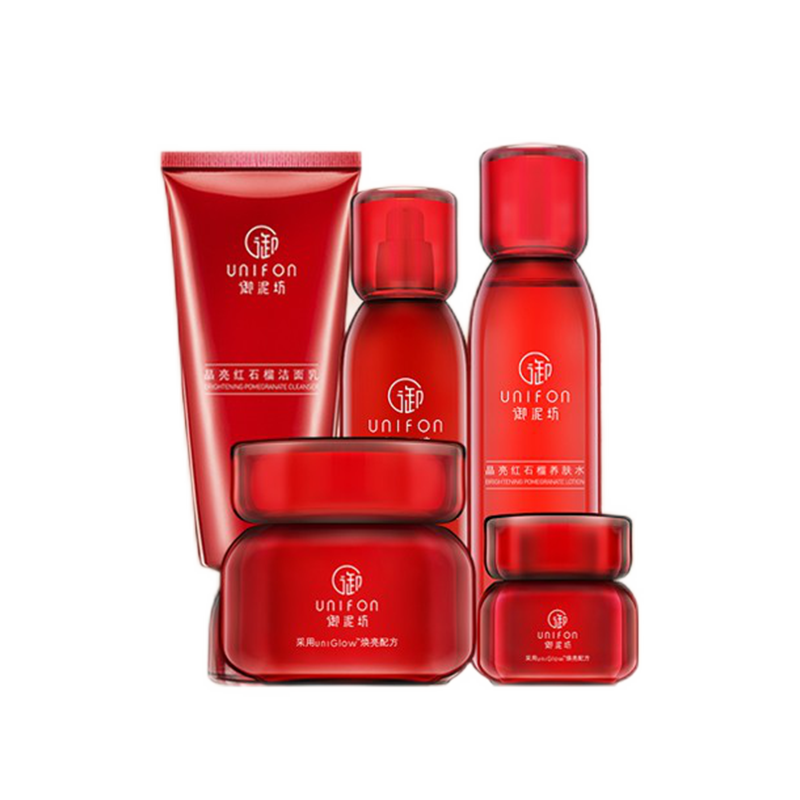 御泥坊 红石榴美白补水套装