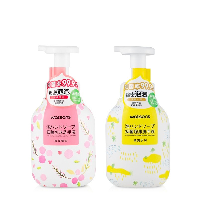 屈臣氏 清爽水润洗手液