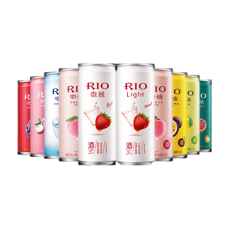 RIO 草莓乳酸菌白桃鸡尾酒