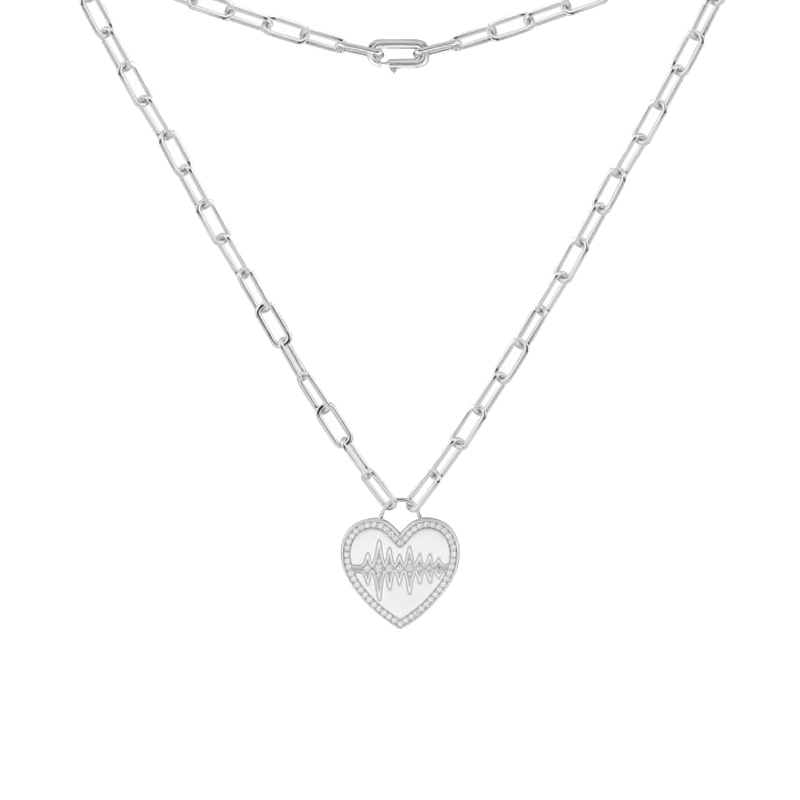 APM 耐戴爱心项链