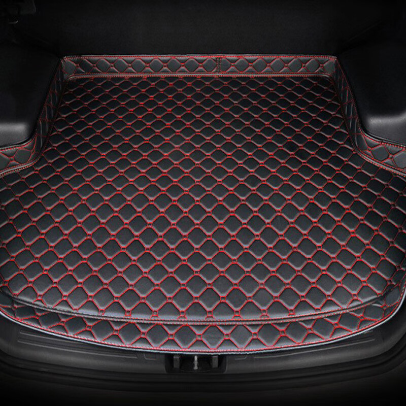 誉帝 高边黑红后备箱垫