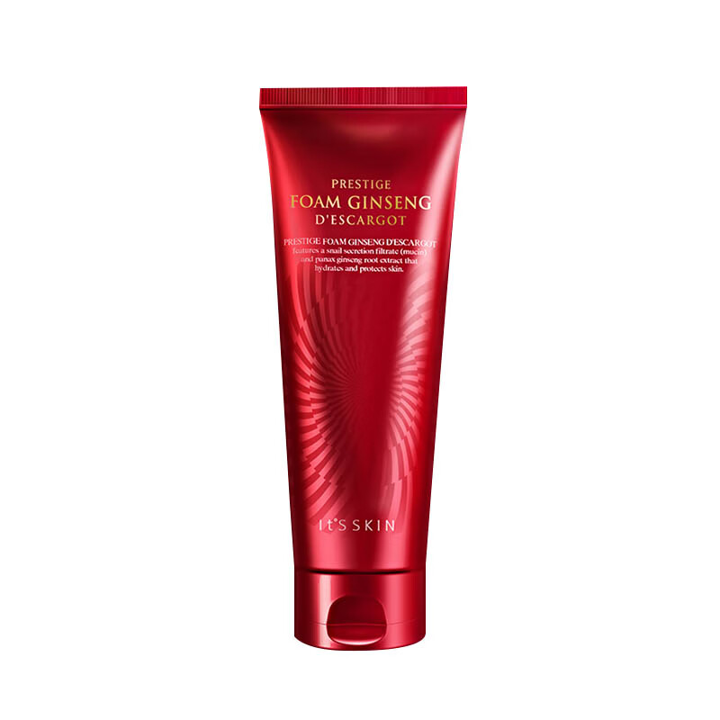 伊思 红参蜗牛洗面奶