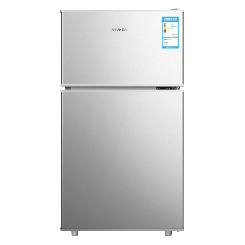 现代 节能低噪双门冰箱