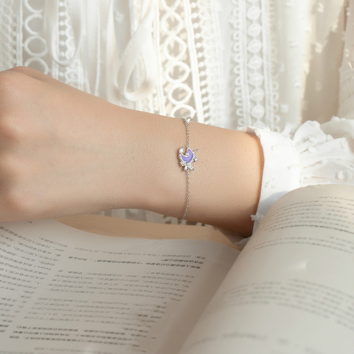 花芽沐光独角兽手链