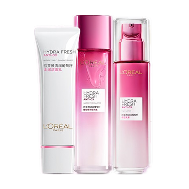 欧莱雅 天然保湿因子护肤套装