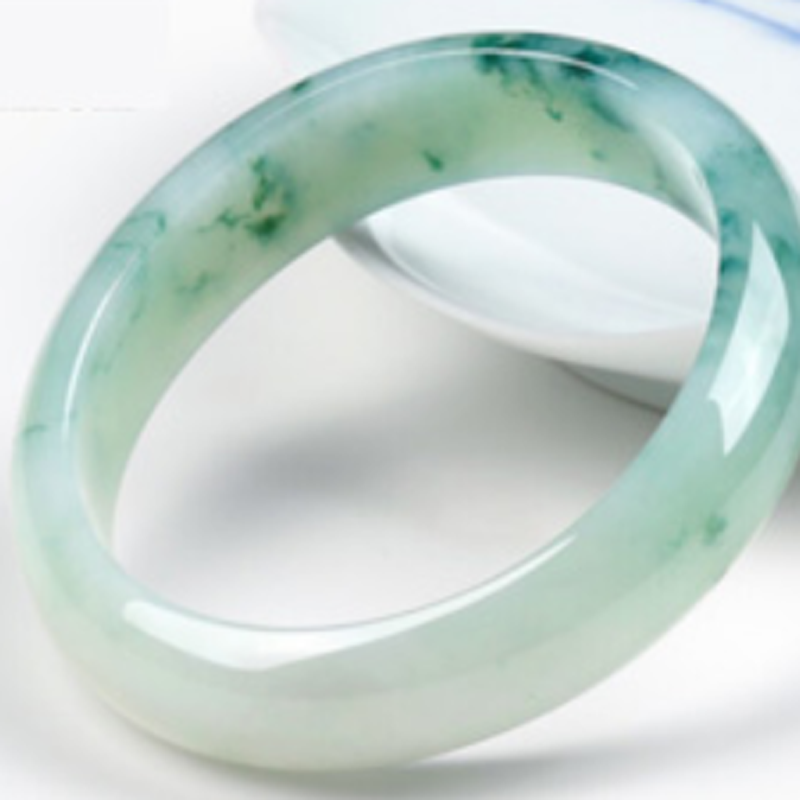 艾选潮品 天然 翡翠手镯