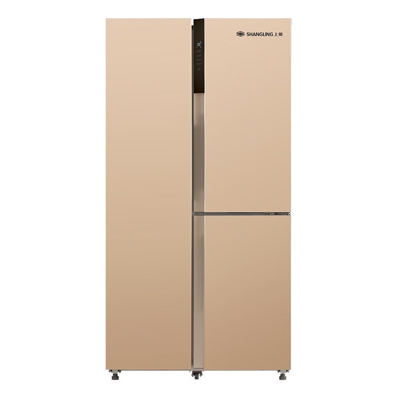 上菱LED冷光源三开门冰箱