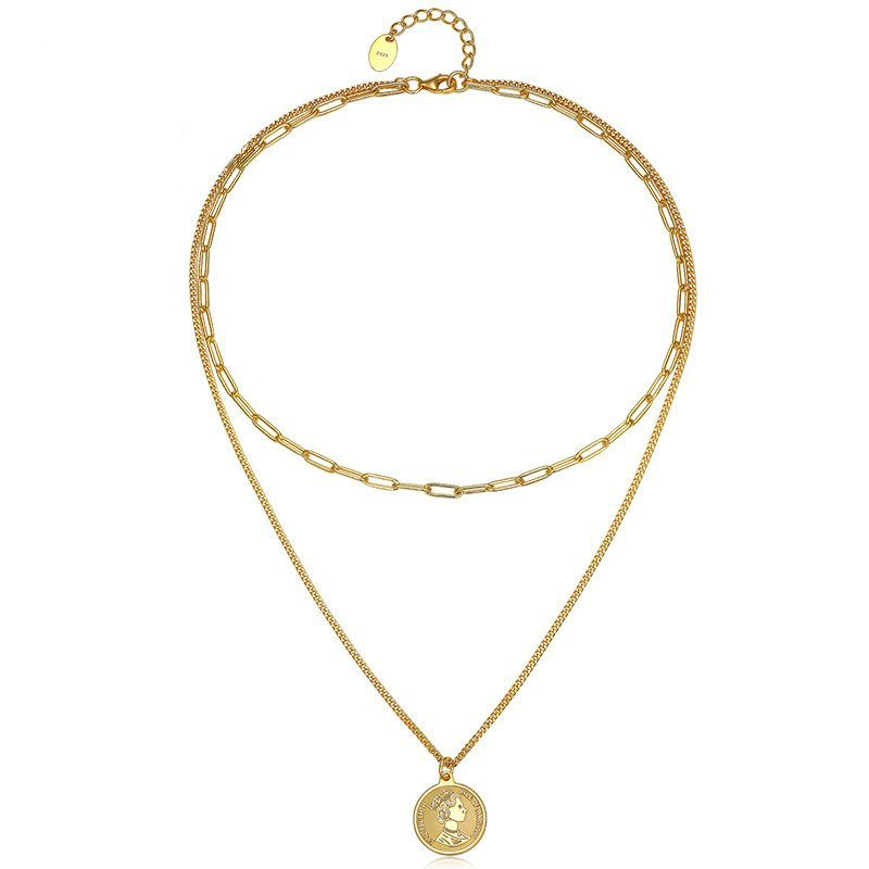 潮宏基复古巴洛克风格项链