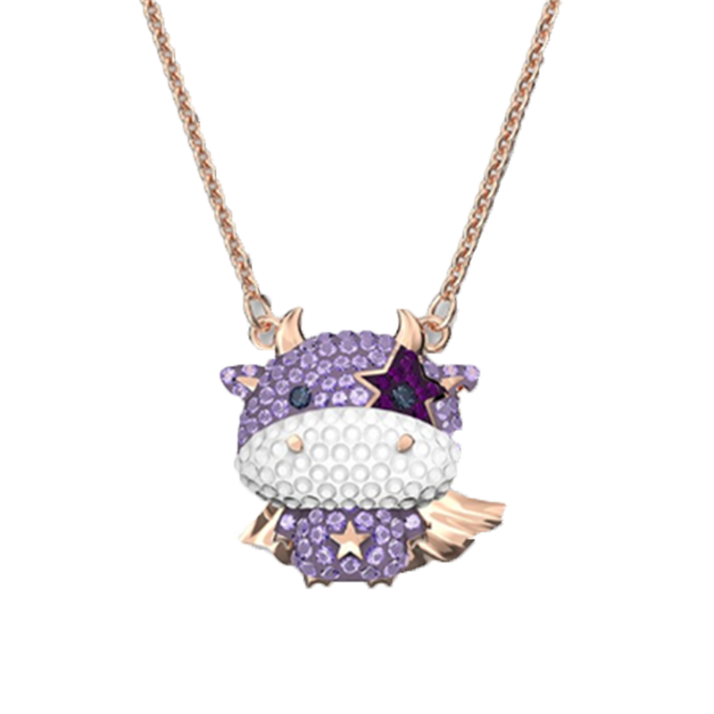 施华洛世奇 生肖牛项链