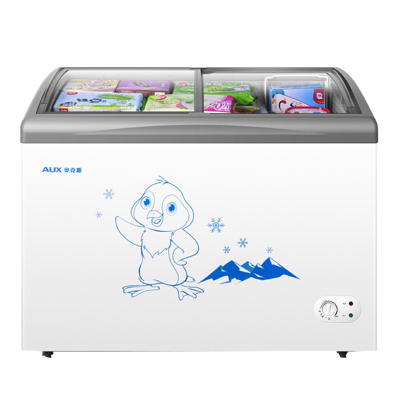 奥克斯一级节能断电保护冷柜