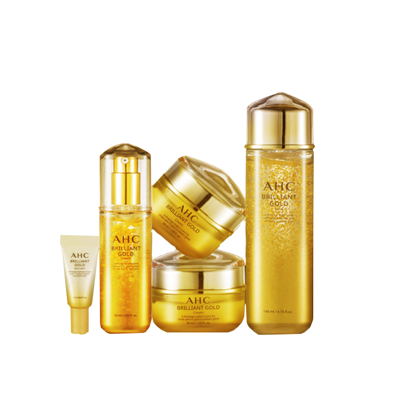 AHC 黄金蜗牛舒缓护肤套装