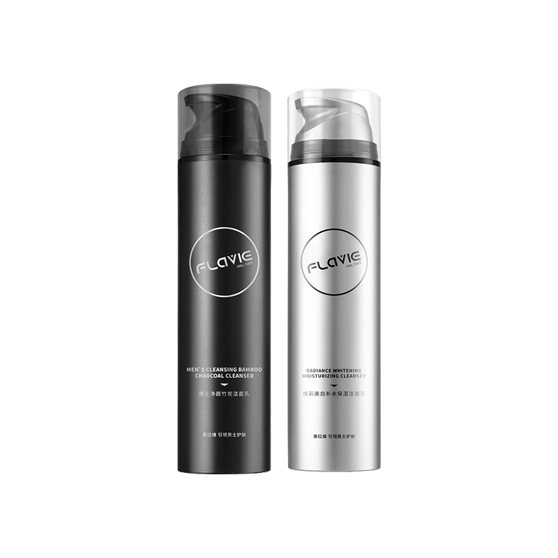 弗拉维 竹炭控油男士洗面奶