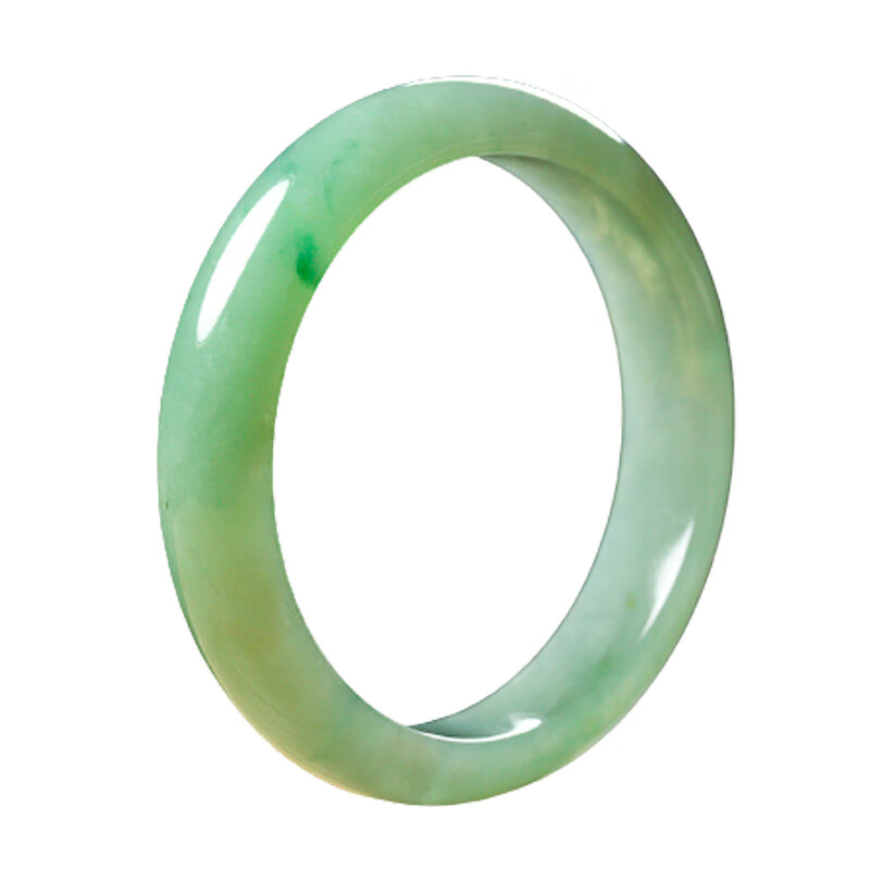 净心石 简约光洁翡翠手镯