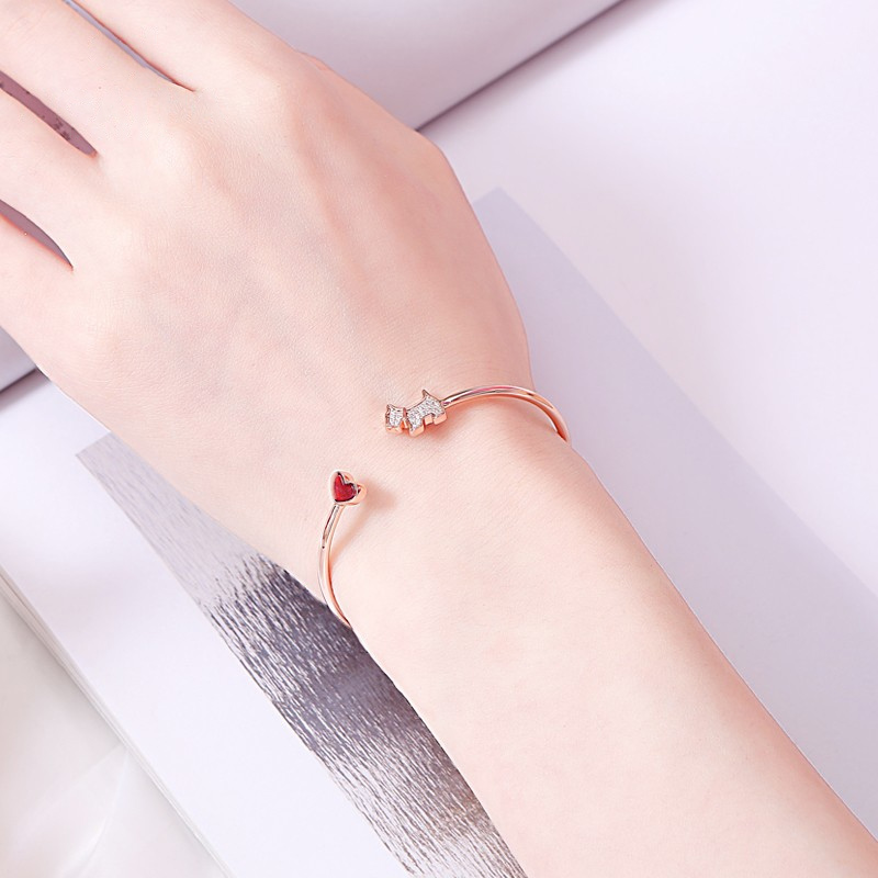 瑷嘉莎925银手链