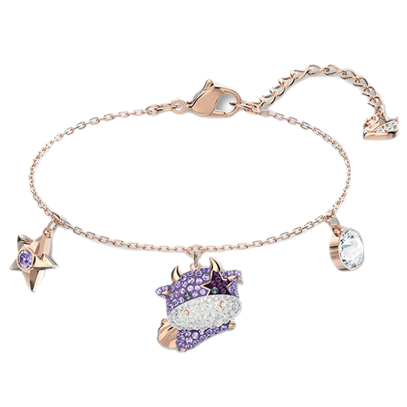 施华洛世奇多彩牛手链