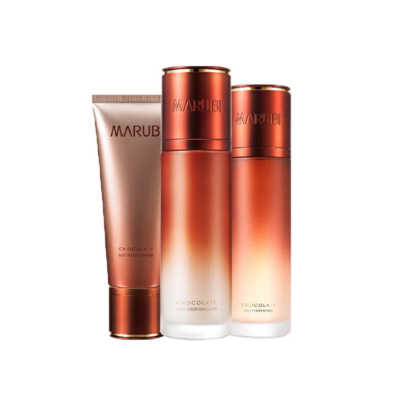 丸美 巧克力青春丝滑护肤套装