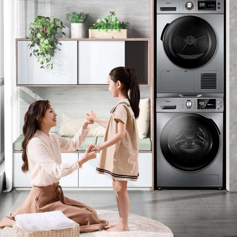 美的 蒸汽除螨 洗烘套装