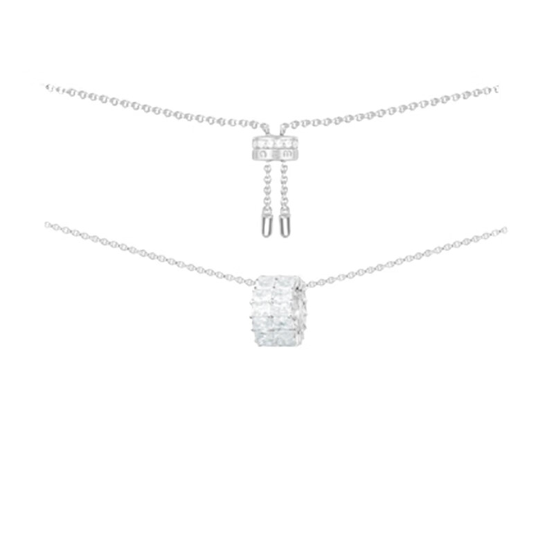 AM 复古风环形锁骨项链