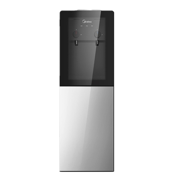 美的 钢化玻璃双开门饮水机