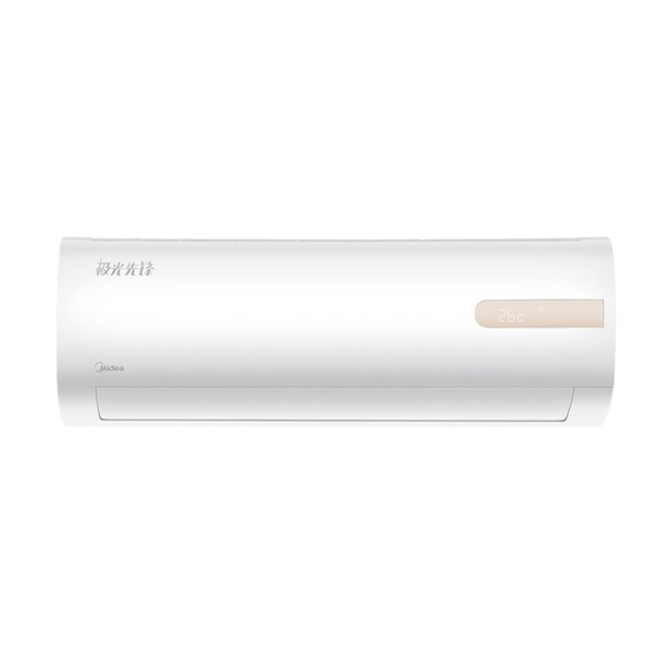 美的一键防直吹空调