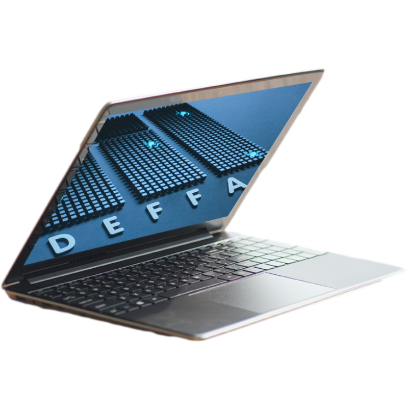 得峰 轻薄银色电脑