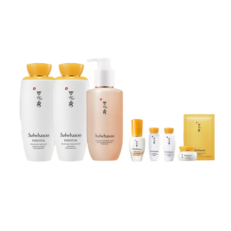 雪花秀 弹嫩细致护肤套装