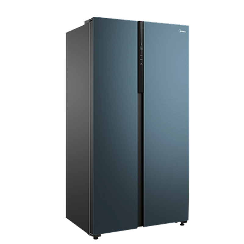 美的 大容量对开门冰箱