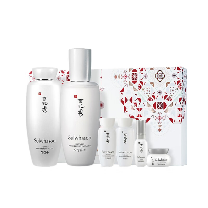 雪花秀 滋晶雪滢焕白护肤套装