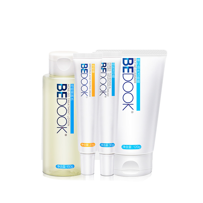 比度克 清洁祛痘护肤套装