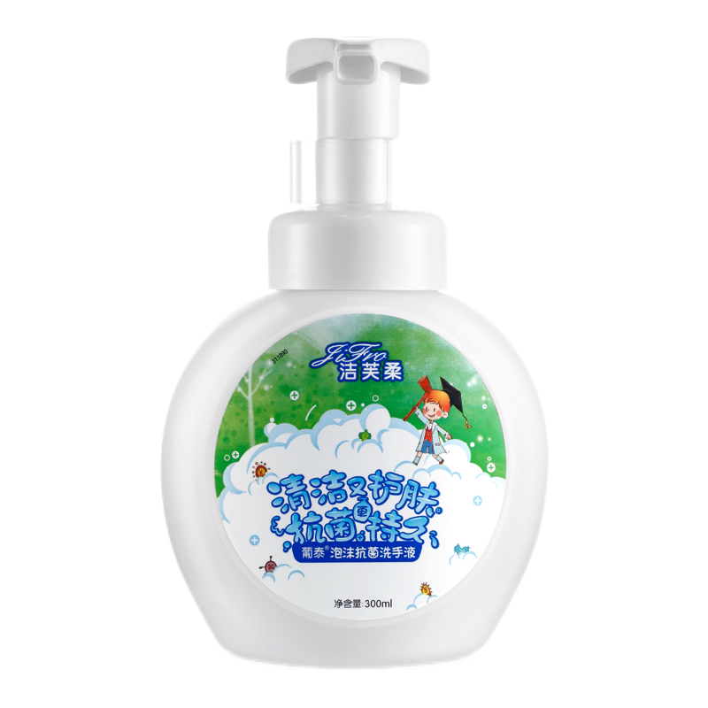洁芙柔 泡沫抗菌洗手液