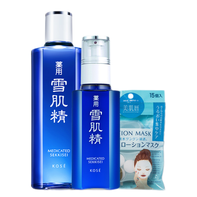 雪肌精 滋养补水护肤套装