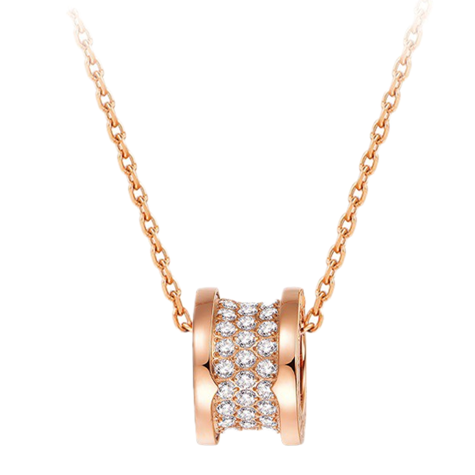 劳拉图 小蛮腰镀金项链