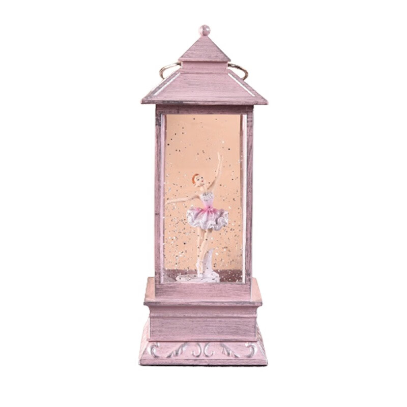 九洲鹿 自动飘雪 八音盒