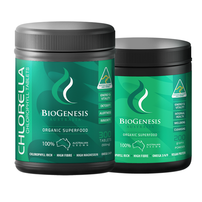 百健士 小球藻片享瘦藻粉组合