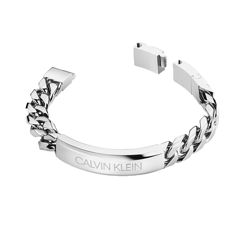 ck 质感银色手链