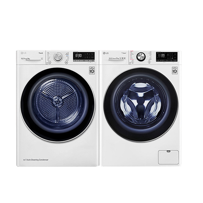LG 低温烘干自清洁洗烘套装