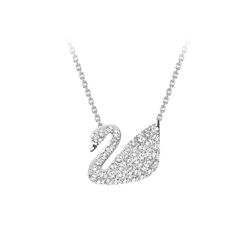 施华洛世奇银天鹅项链