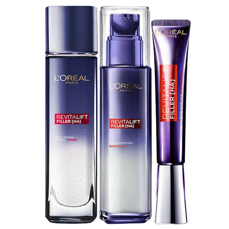 欧莱雅 水润易吸收护肤套装