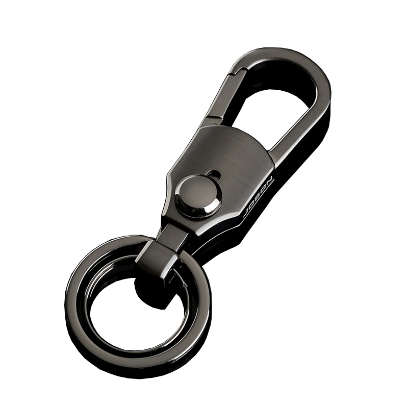 华饰 圆形双环钥匙扣