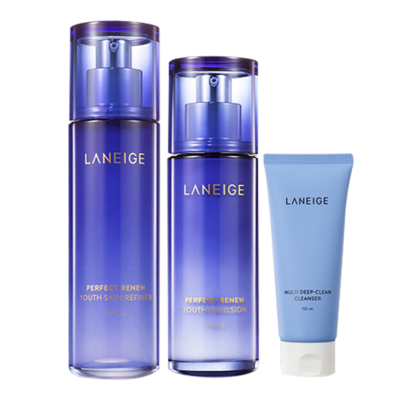 兰芝 鲜活滋养紧致护肤套装