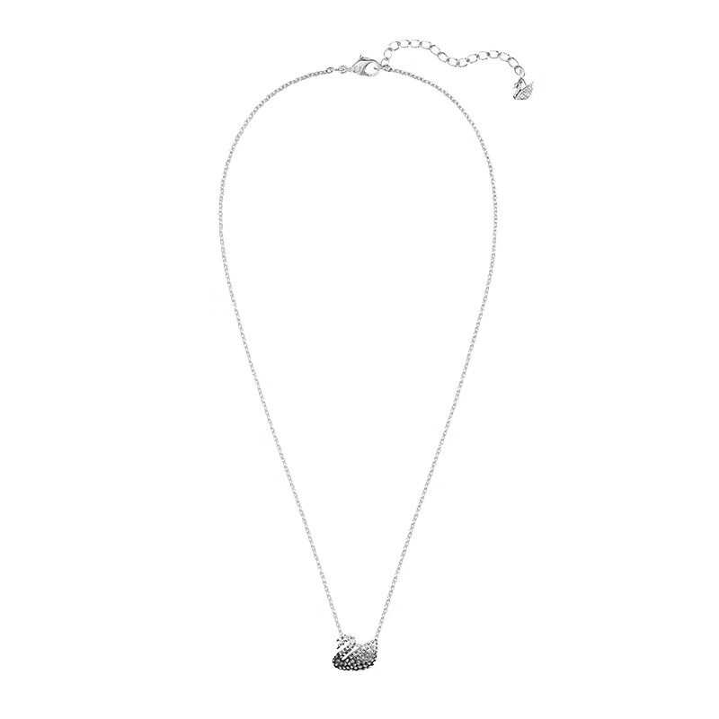 施华洛世奇 黑白渐变天鹅项链