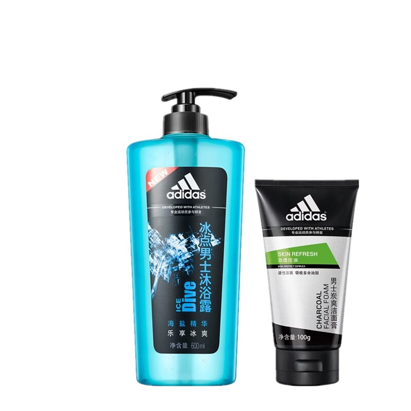 阿迪达斯 深层清洁沐浴露