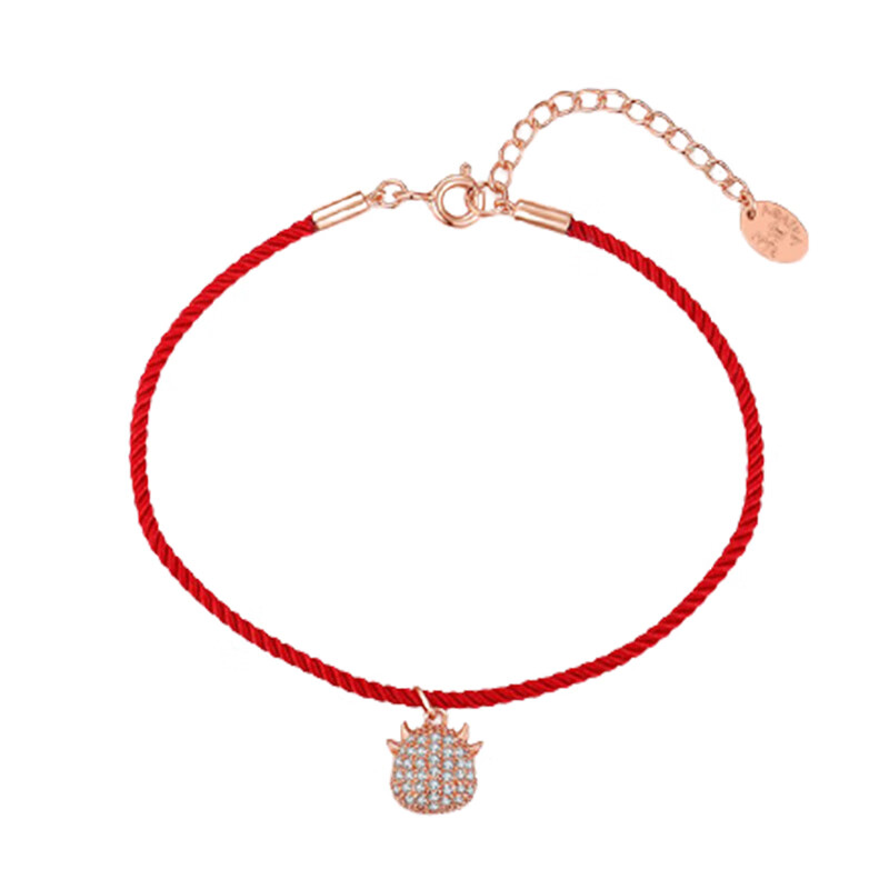 AGATHA 红绳福牛 手链